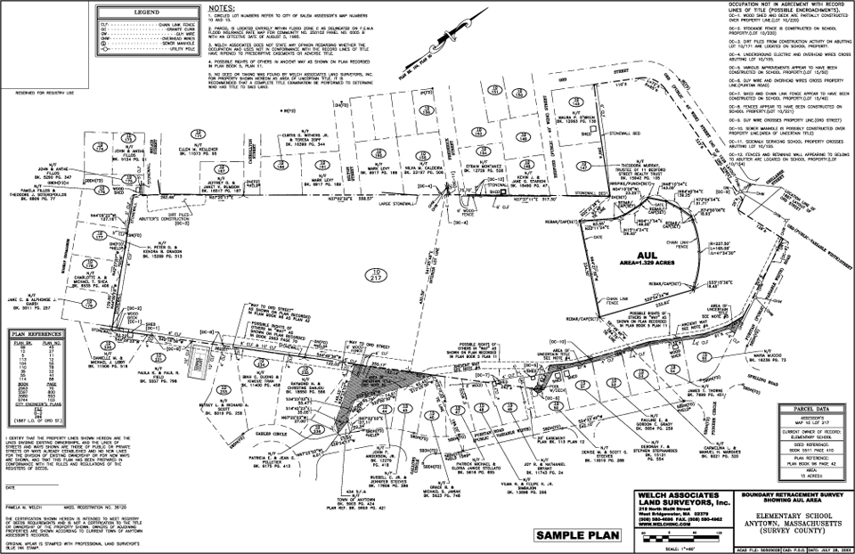 Boundary Surveyors of Massachusetts, MA and Rhode Island, RI | Welch ...