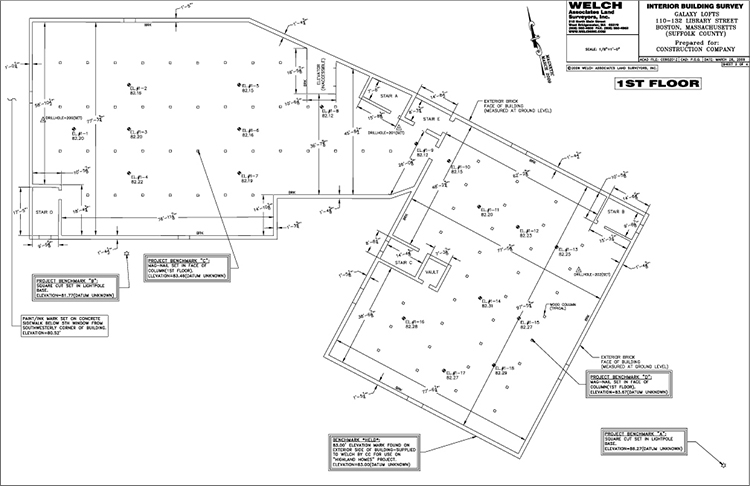 Construction Layout, As-Builts and Monitoring Services in 